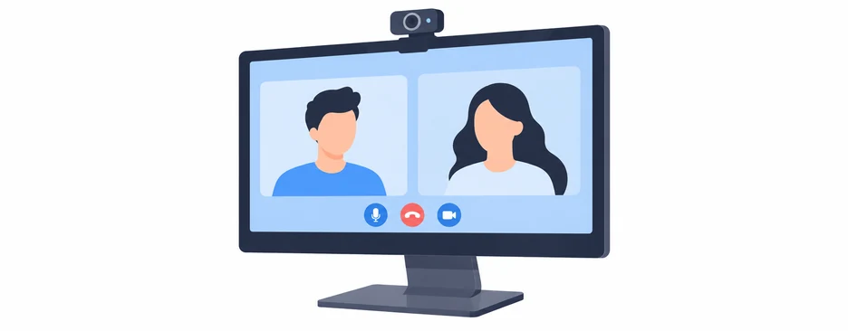Web kamerası ile görüntülü görüşme