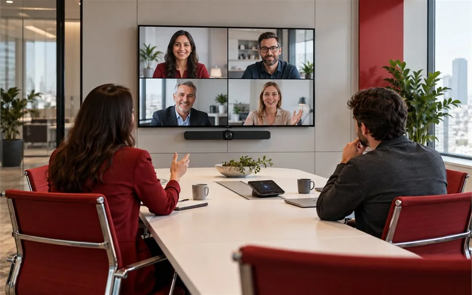Zoom Rooms için çalışma ve toplantı ortamı